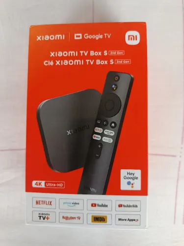 Xiaomi Mi TV Box S 4K 2nd Gen 2gb 8gb - Streaming de Alta Qualidade