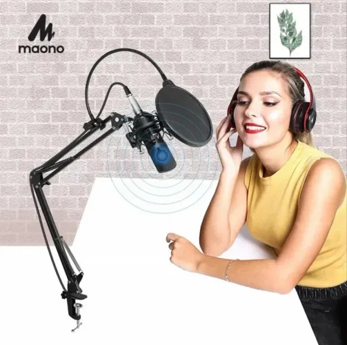 Microfone de bancasa Maono