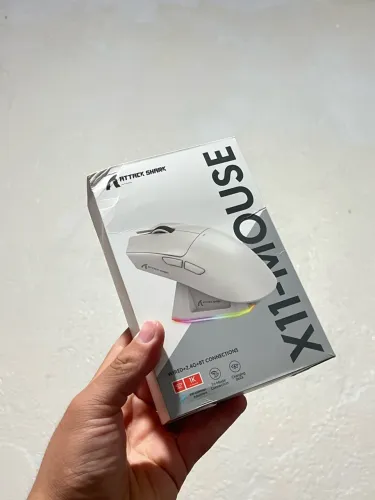 Mouse Gamer Sem Fio Attack Shark X11