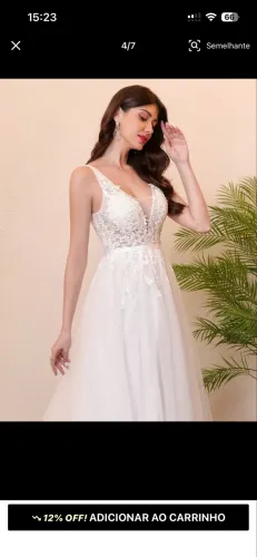 Vestido de noiva novo