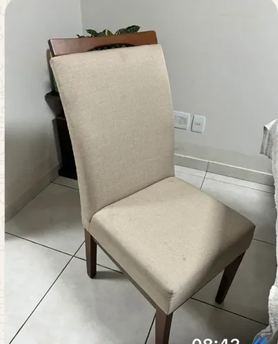 Cadeiras para sala de jantar 6 unidades