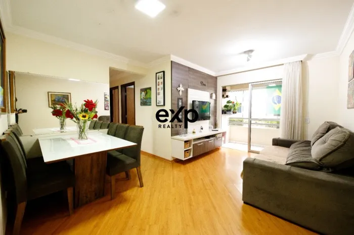 Apartamento à venda | Suíte, sacada com churrasqueira e vaga de garagem