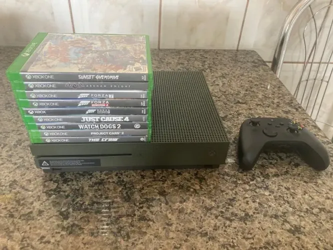 XBox One Barato Usado 2 Teras com Jogos