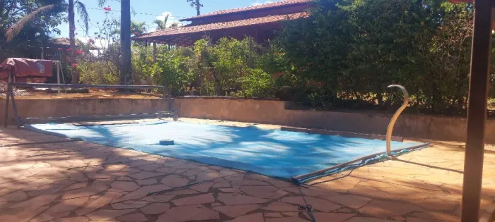 Anuncio Casa de Campo com piscina em  Condomínio na regiao da serra do cipo. terreno 1000m