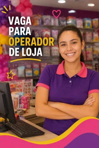 Estamos Contratando Operador de Loja