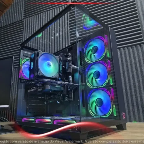 PC Gamer Ryzen 7 8700F RTX 5060 32GB 1TB NVMe DDR5 ARGB