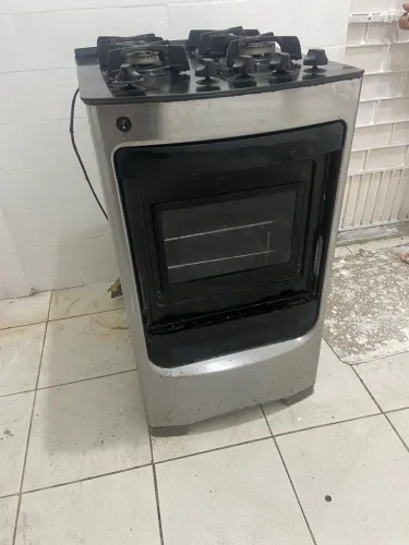 Fogão Consul 4 Bocas com Mesa de Vidro Temperado - Funcionando Perfeitamente