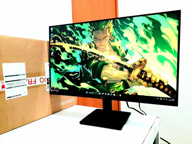Monitor Samsung 27 Polegadas  S3 FHD, 100 Hz, HDMI, VGA