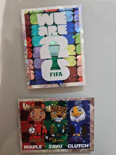 Figurinha FWC 3, FWC 4