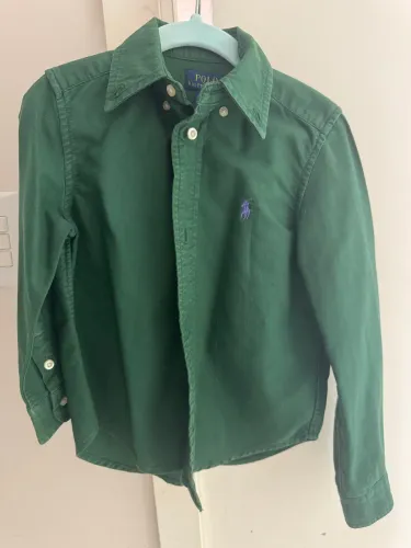 Camisa Social infantil Ralph Lauren Original (novíssima, bem conservada) TAM 03