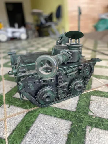 Tanque de Guerra Mini Artesanal 