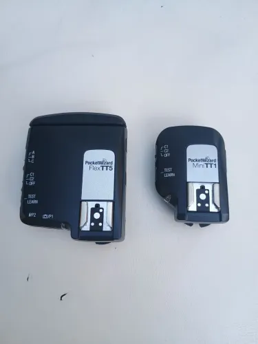 Transmissor sem fio (Kit) para câmera DLSR PocketWizard Flex TT5 e TT1