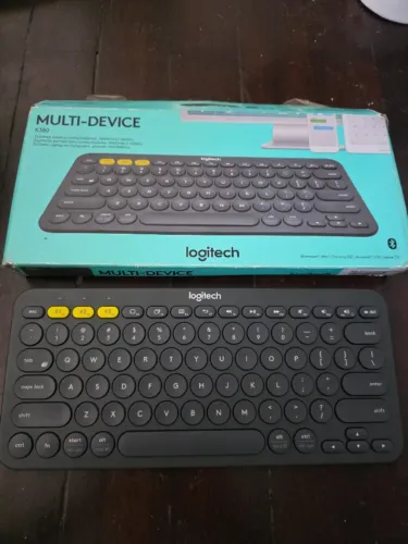 Teclado wireless portátil logitech