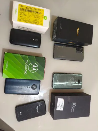 Lote de Celulares Quebrados 