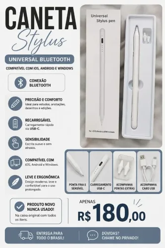 caneta stylus pen