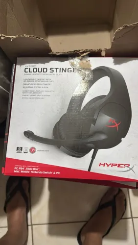 Headset gamer cloudstinger hyperx