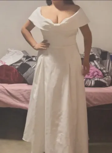 Vestido noiva civil