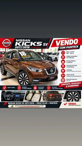 Nissan Kicks SL 1.6 16V Flexstar 5P Aut. 2018