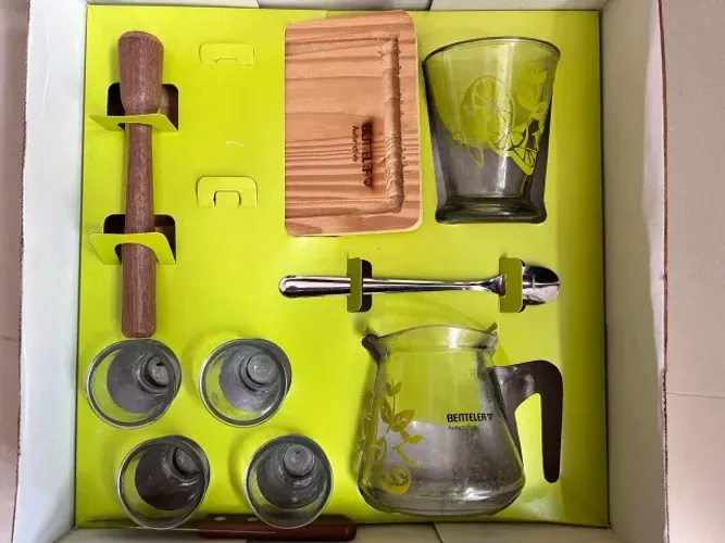 Conjunto Caipirinha 10 peças para bebidas e drinks Top Line - Novo