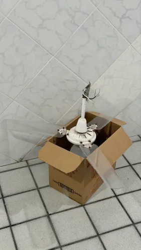 Ventilador de teto - Funcionando