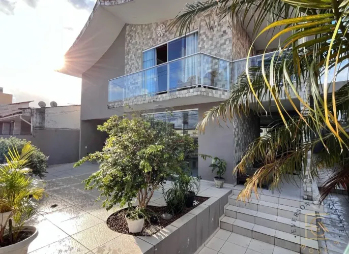 Mansão, 5 quartos, c/ área de lazer completa
