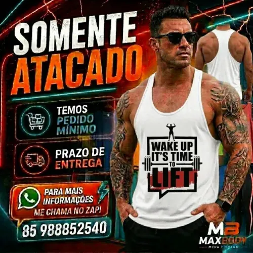 regata cavada em quantidade unissex
