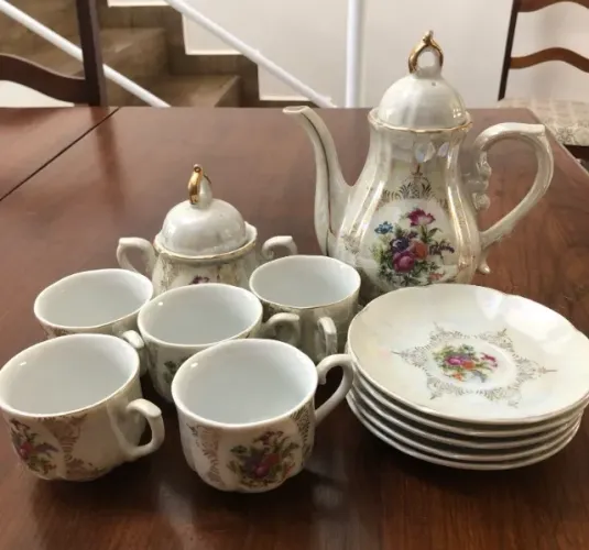 Conjunto de porcelanas Café/Chá (Japonês)