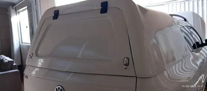 Capota de fibra Saveiro g7 cabine dupla 
