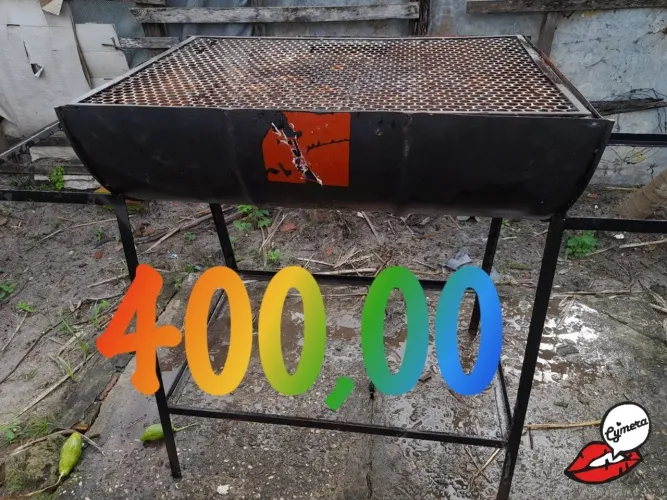 Vendo essa churrasqueira para vender o que quiser e ganhar dinheiro