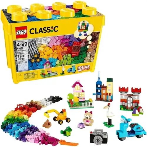 Caixa Grande De Peças Criativas Classic 10698 Com 790 Peças Lego Lacrada de Fábrica