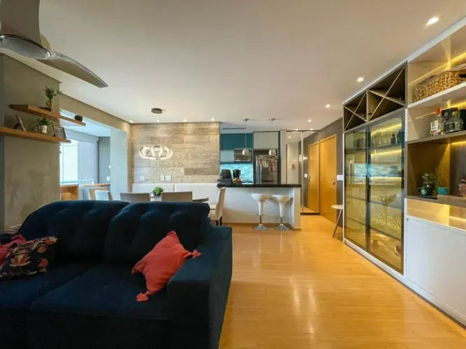 LIBERTY TOWERS - R$ 627.000 - Apartamento à venda, 2 Quartos (1 Suíte), 77m², 2 Vagas, Gle