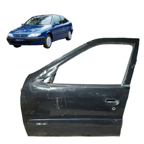 Porta Dianteira Esquerda Só Lata Citroen Xsara Glx 98/99 Dianteira Esquerdo Preto