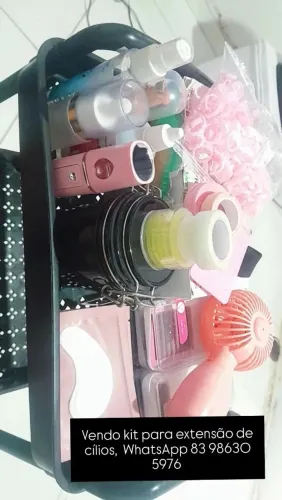 Vendo kit para extensão de cílios