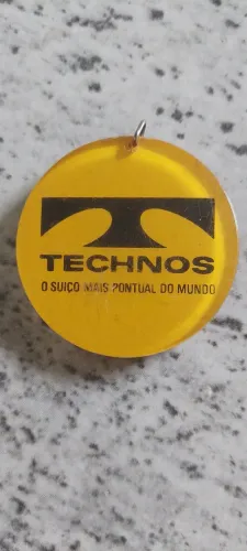 Chaveiro technos coleção colecionável relógio technos coleção antigo antiguidade anos 90
