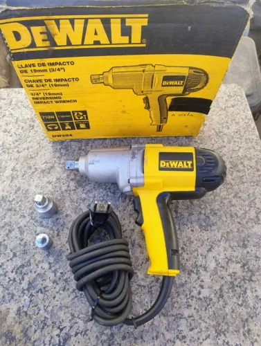 Chave de Impacto Elétrica DEWALT Original. 220V Modelo DW294-B2. Seminova. *