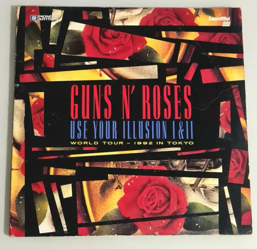 Guns N'Roses - Loose your Illusion I & II - Laser Disc
