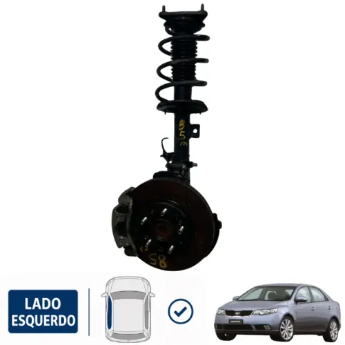 Torre Suspensão Telescópio esquerdo Kia Cerato