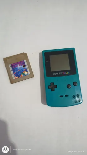 Game boy color+ tetris