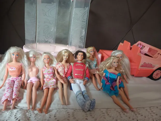 Lote barbie antiga anos 80 90 