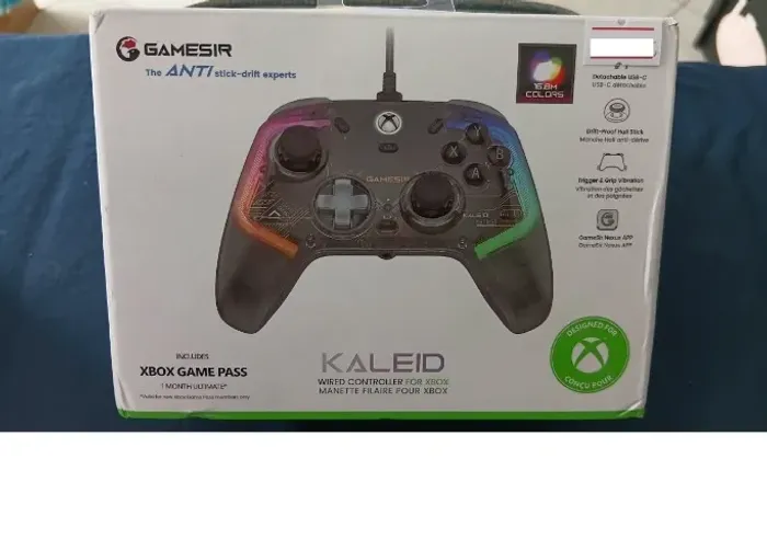 CONTROLE GAMER GAMESIR KALEID - RGB 16,8 MILHÕES DE CORES + XBOX GAME PASS