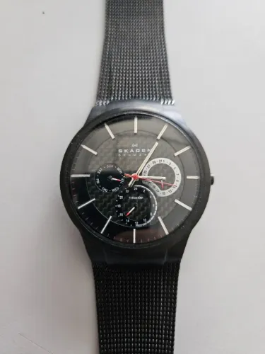 RELOGIO SKAGEN DE TITANIO CRONOGRAFO