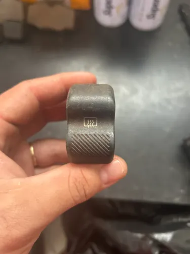 botão interruptor de desembaçador traseiro 