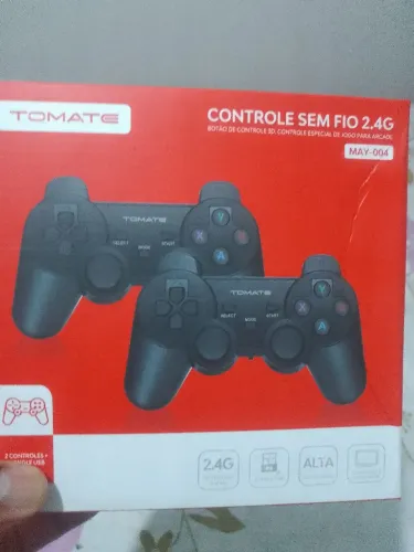 Controle sem fio novo na caixa