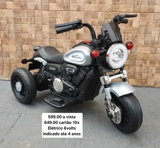 Moto elétrica infantil 6volts 