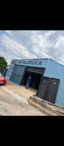 Portas portão estrutura móveis industrial solda MiG eletroldo inox