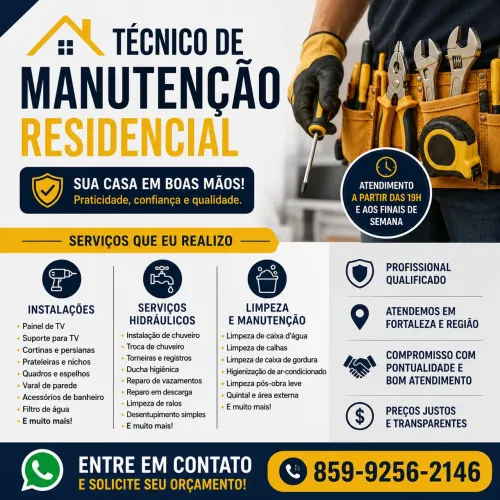Serviços de Manutenção | Fortaleza