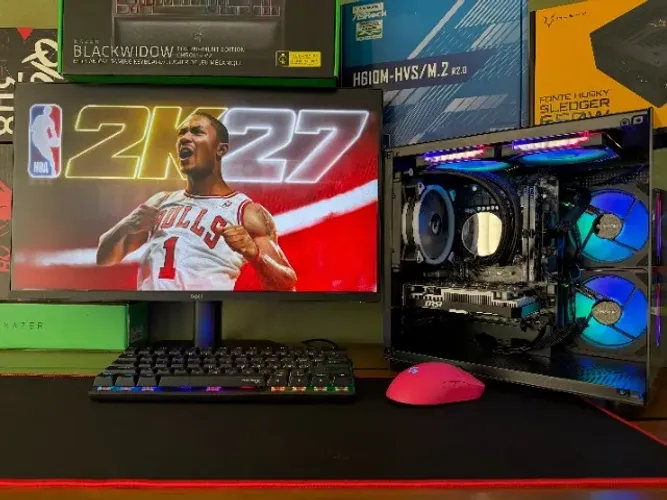PC-Gamer Intel Core i5-12400F H610M 8gb SSD-240gb GTX-1650 MSI