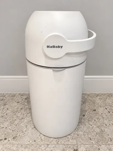 lixeira mágica kababy antiodor branca