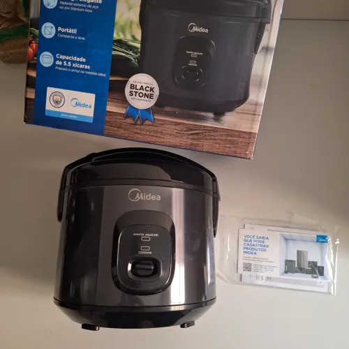Panela De Arroz Elétrica 3I Preta Midea