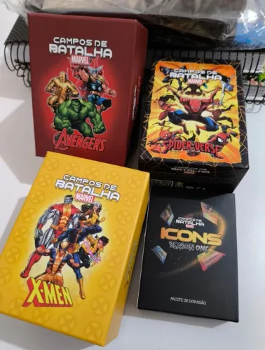 Coleção Deck Marvel Campos de Batalha